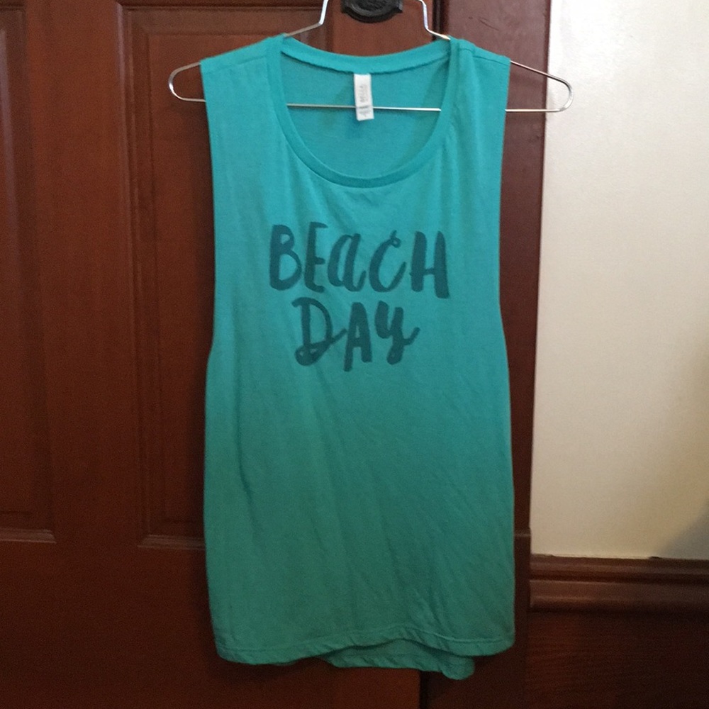Beach day tank